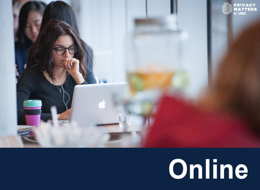 front page girl staring at laptop (course format: online)